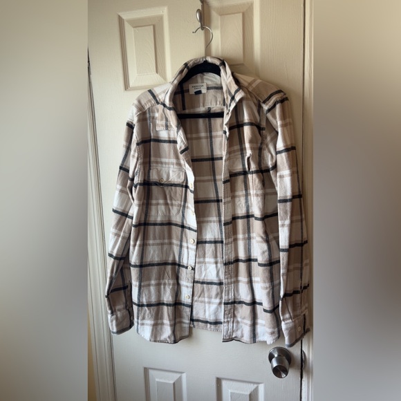 Plaid Button-Up Shirt American Eagle - Large - Picture 1 of 3